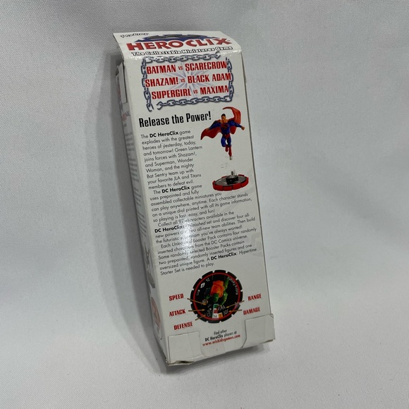 Dc Hero Clicks Unleashed Booster Pack New In Package New Old Stock BatGirl box w - Picture 6 of 6